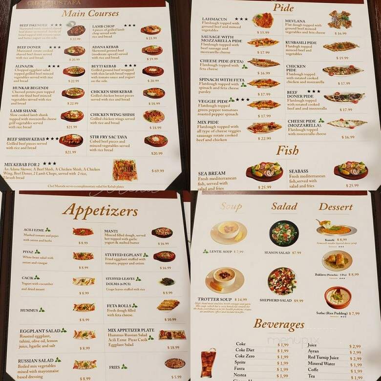 Chef Mustafa - Toronto, ON menu_pic