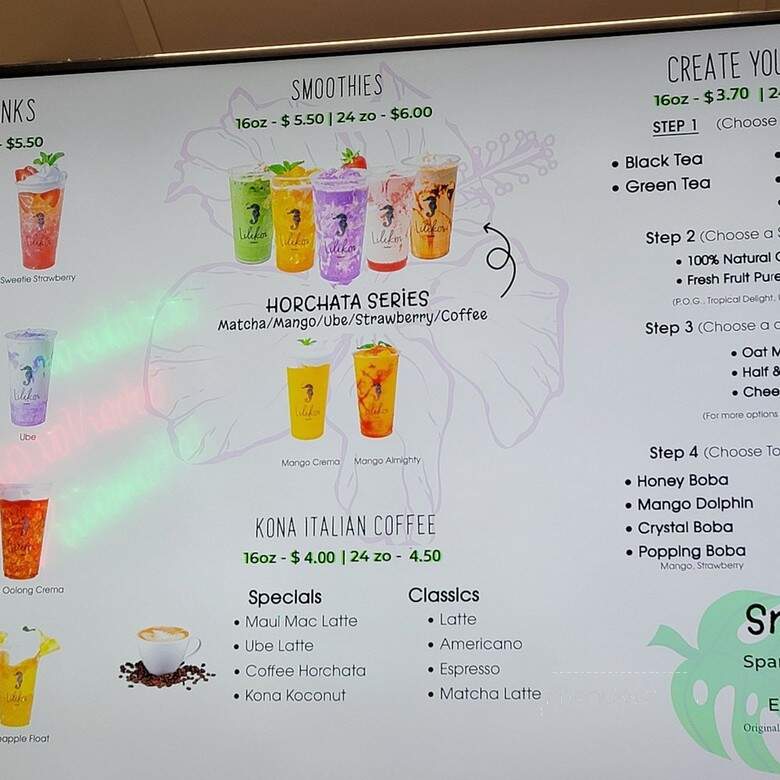 Lilikoi Boba - Martinez, CA menu_pic