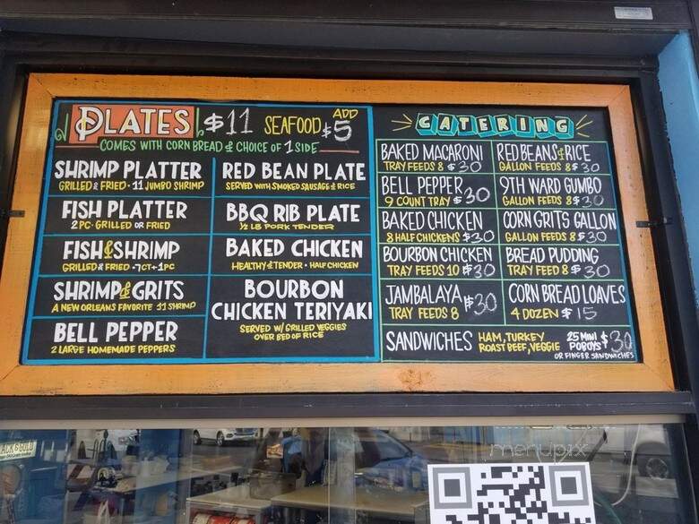 Melba's - New Orleans, LA menu_pic