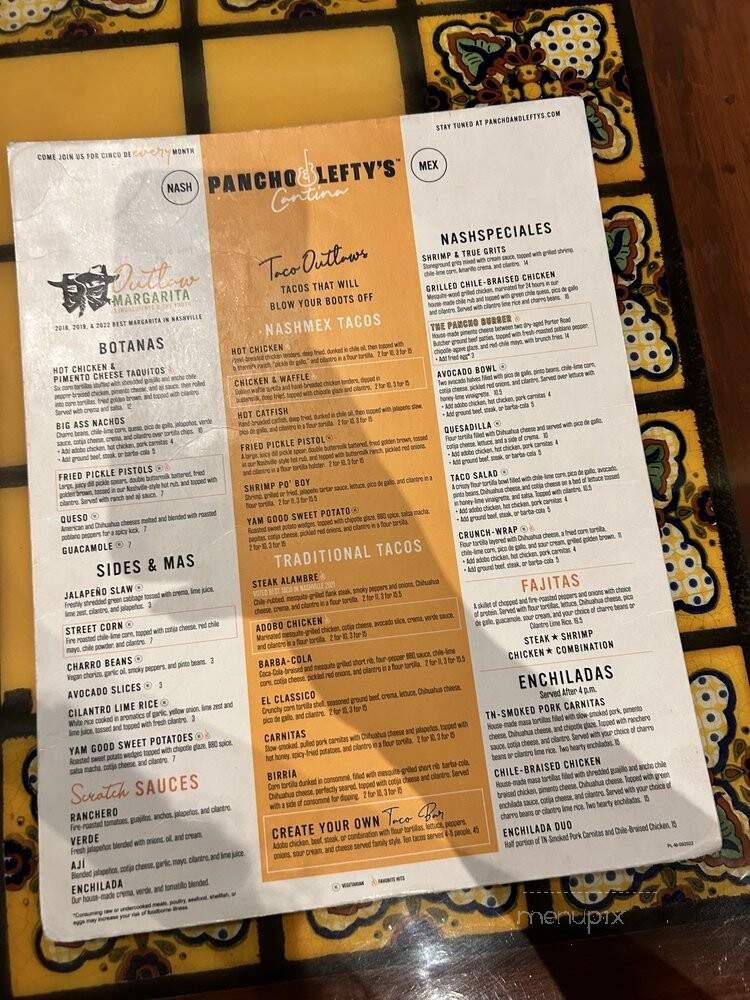 Pancho & Lefty's Cantina - Nashville, TN