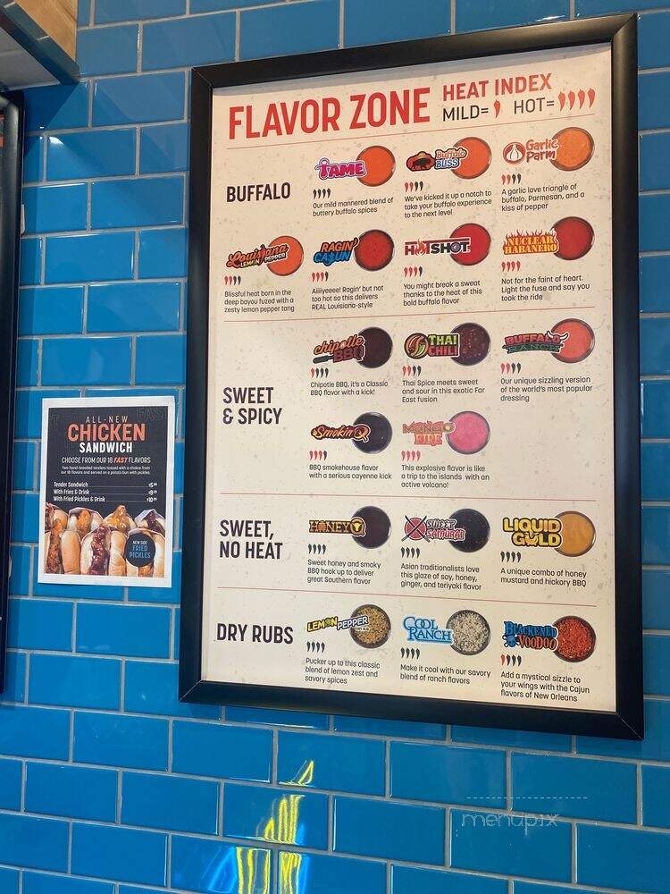 Wing Zone - Santa Clarita, CA menu_pic