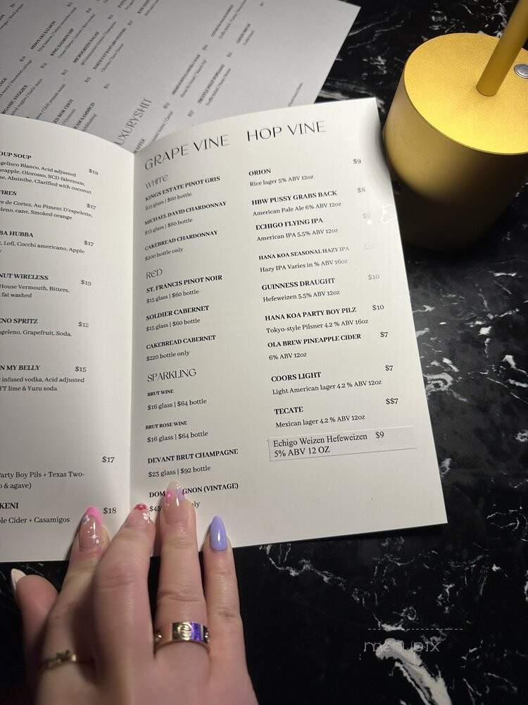 The Lei Stand - Urban Honolulu, HI menu_pic