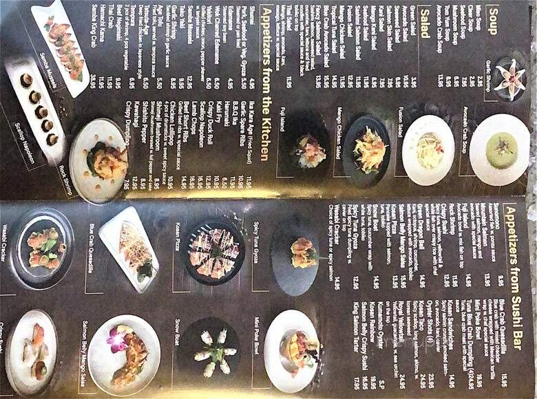 Kosan Asian Fusion - New York, NY menu_pic
