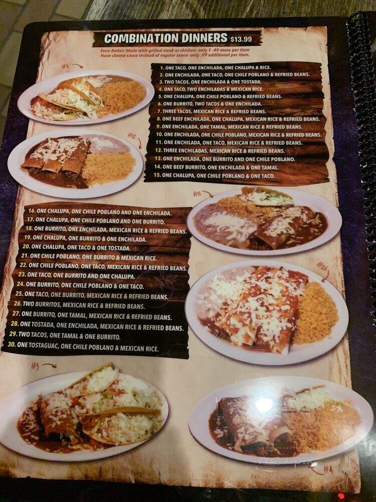 El Centenario Mexican Grill - Grand Rapids, MI menu_pic