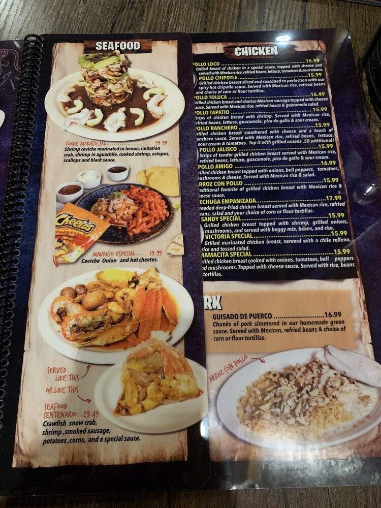 El Centenario Mexican Grill - Grand Rapids, MI menu_pic