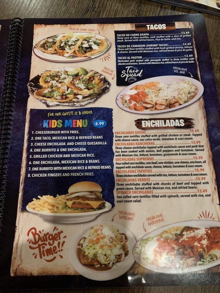 El Centenario Mexican Grill - Grand Rapids, MI menu_pic