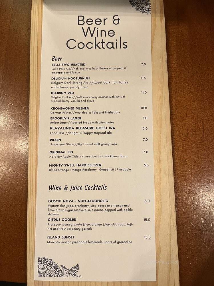 Pizza Nova - Winter Park, FL menu_pic