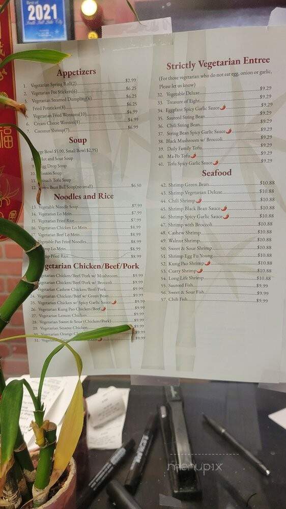 Long Life Veggie House - South Salt Lake, UT menu_pic