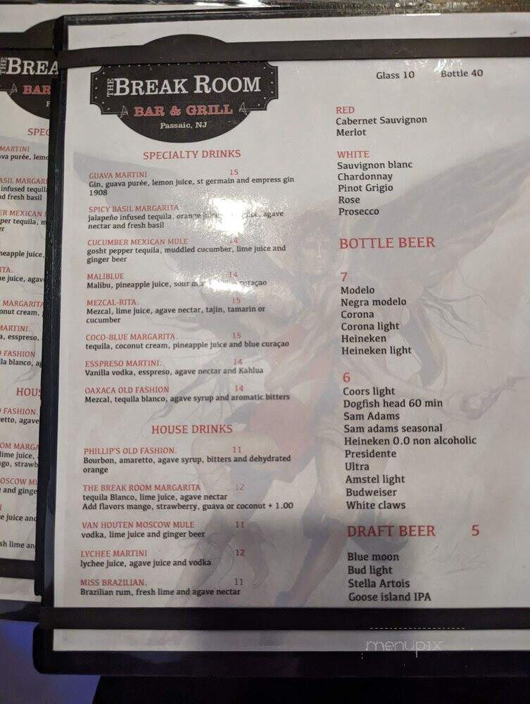 The Break Room Bar & Grill - Passaic, NJ