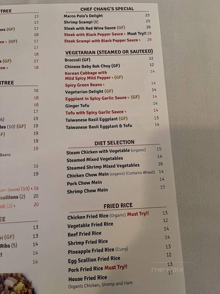 The Villa - Middleton, MA menu_pic