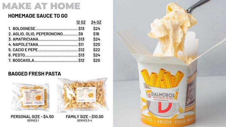 DalMoros Fresh Pasta To Go - Tampa, FL