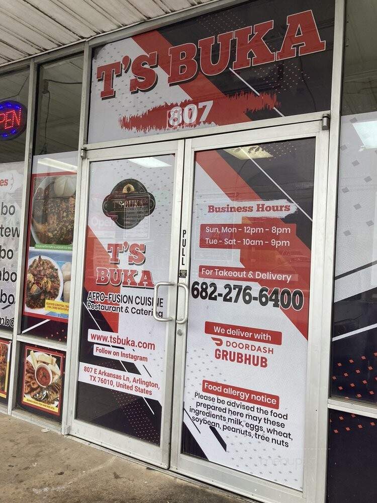 Ts Buka - Arlington, TX menu_pic