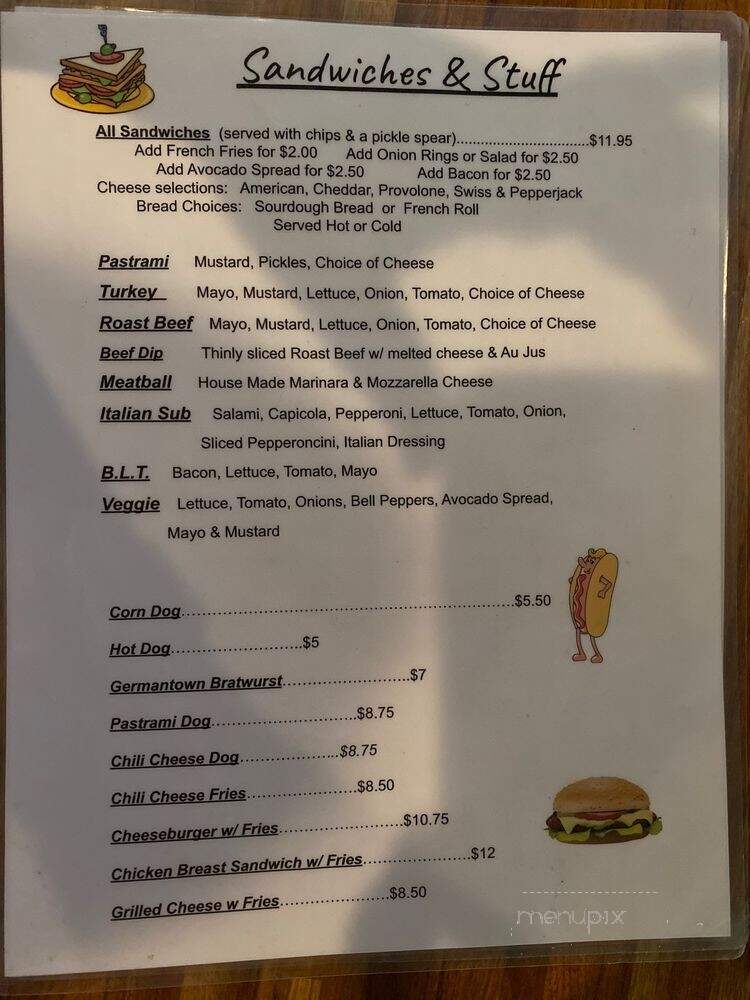 Original Pizza Sports Bar and Grill - Newport Beach, CA menu_pic