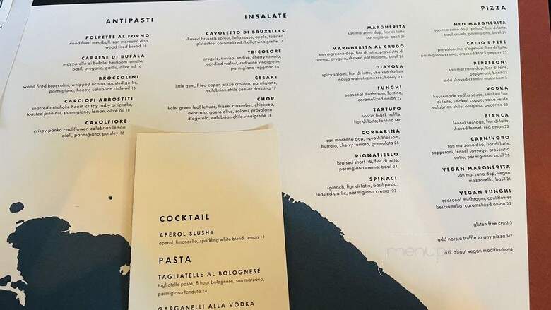 Pizzana - Dallas, TX menu_pic