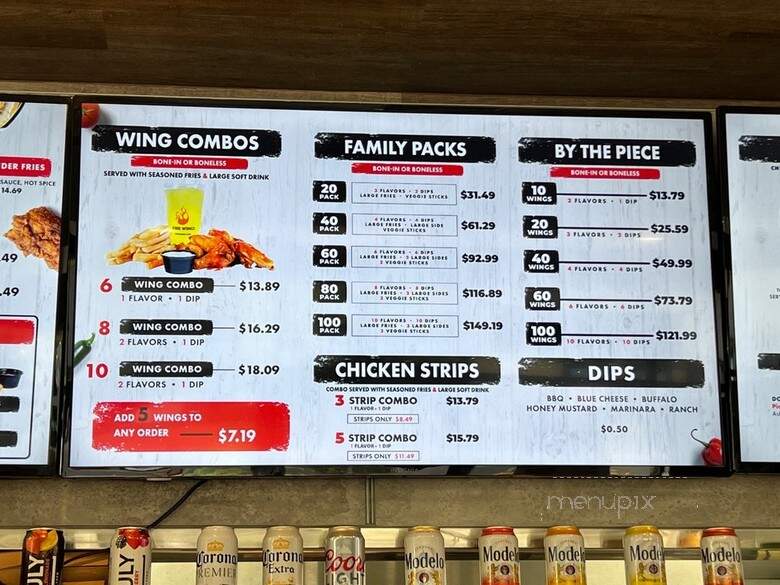 Fire Wings - Downey, CA menu_pic