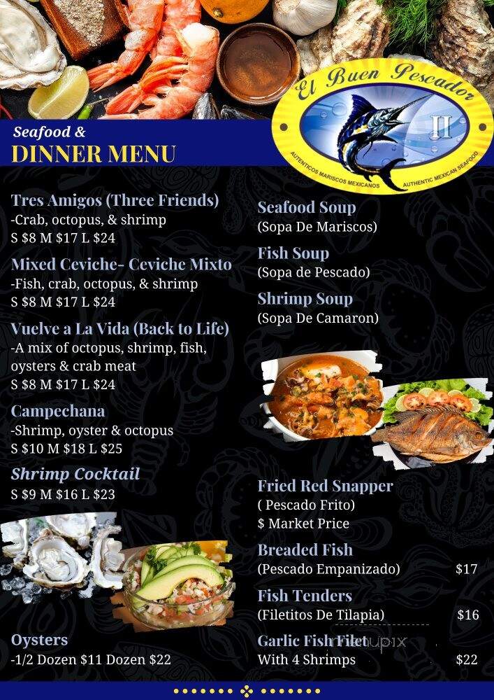 El Buen Pescador 2 - Lake Worth, FL menu_pic