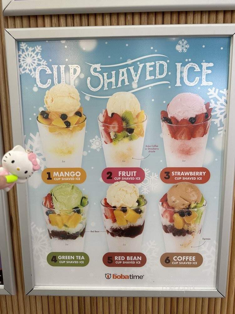 It's Boba Time - West Hills, CA menu_pic