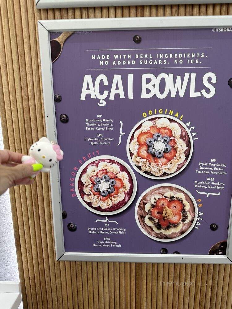 It's Boba Time - West Hills, CA menu_pic