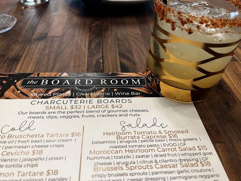 The Board Room - Libertyville, IL menu_pic
