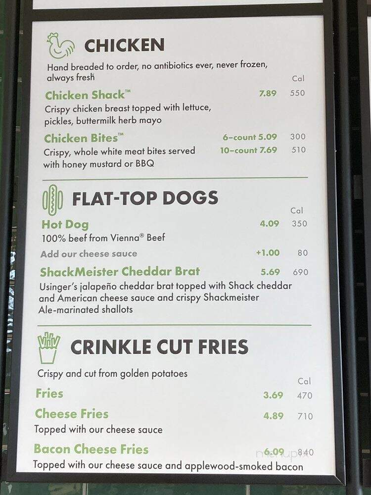Shake Shack Brookfield - Brookfield, WI menu_pic