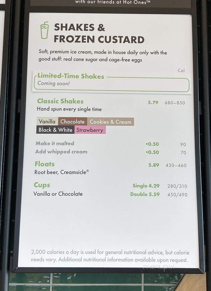Shake Shack Brookfield - Brookfield, WI menu_pic