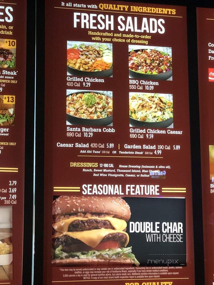 The Habit Burger Grill - Long Beach, CA menu_pic
