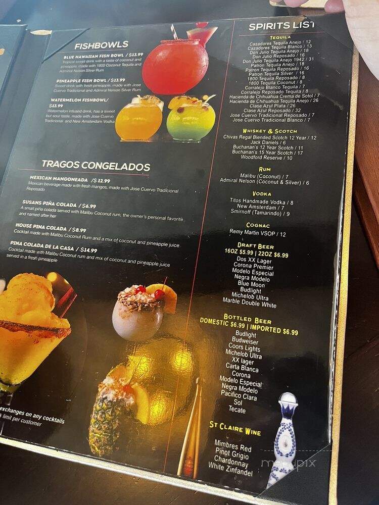 Lindo Mexico Grill & Seafood - Albuquerque, NM menu_pic