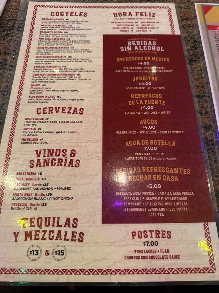 Mexico Authentico - Brooklyn, NY menu_pic