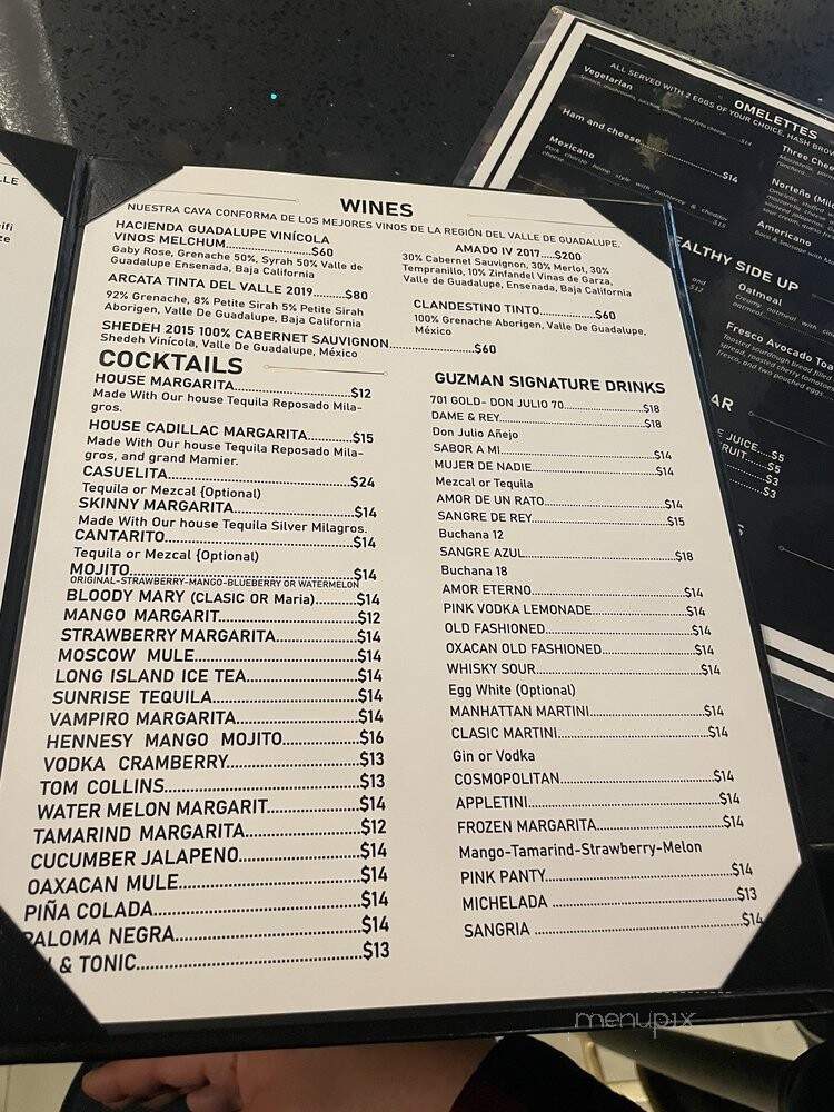 701 Restaurant & Bar - Santa Ana, CA menu_pic