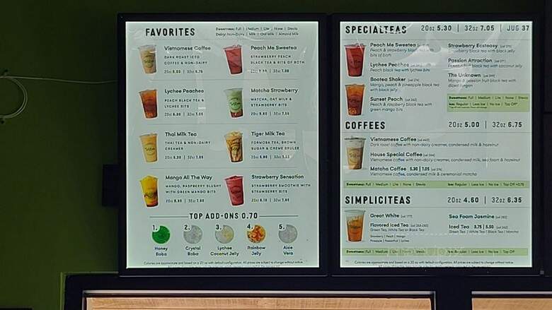 Tastea - Torrance, CA menu_pic
