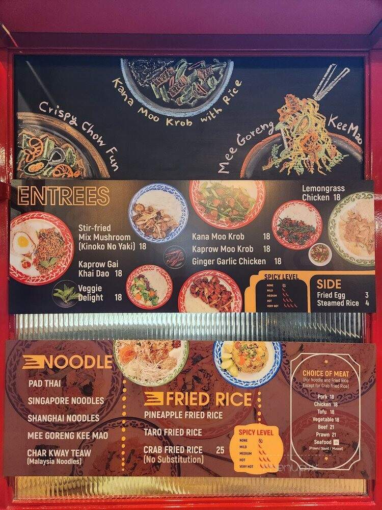 Asean Streat Food Hall - Seattle, WA menu_pic