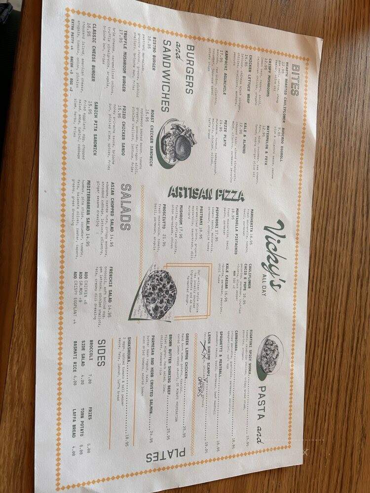 Vicky's All Day - Los Angeles, CA menu_pic