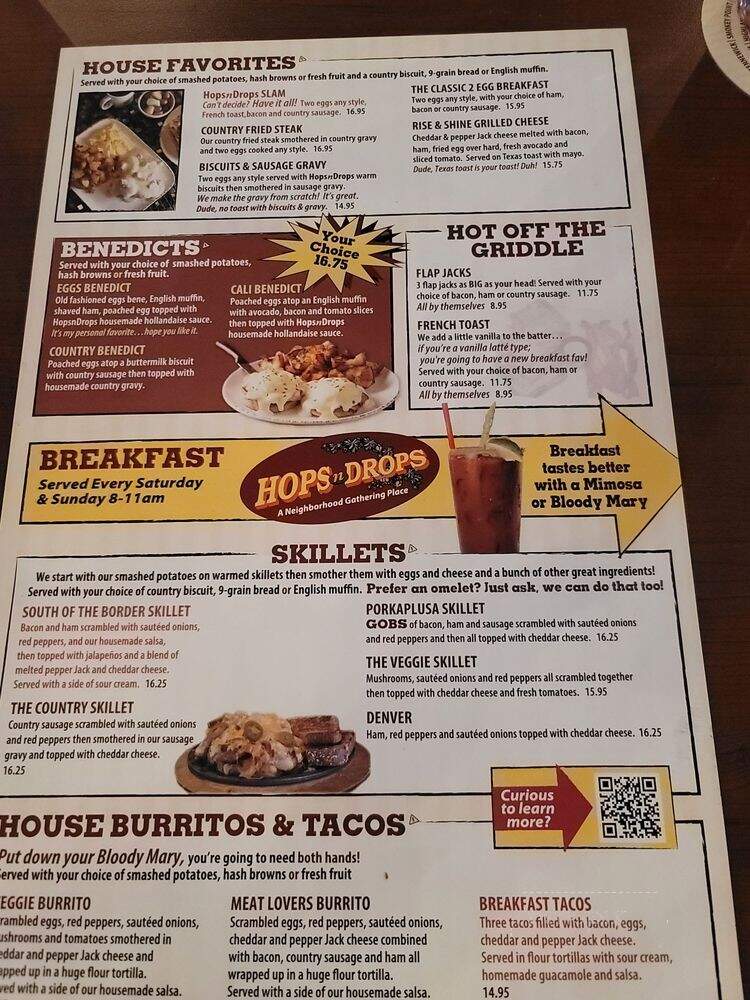 Hops n Drops - Highlands Ranch, CO menu_pic