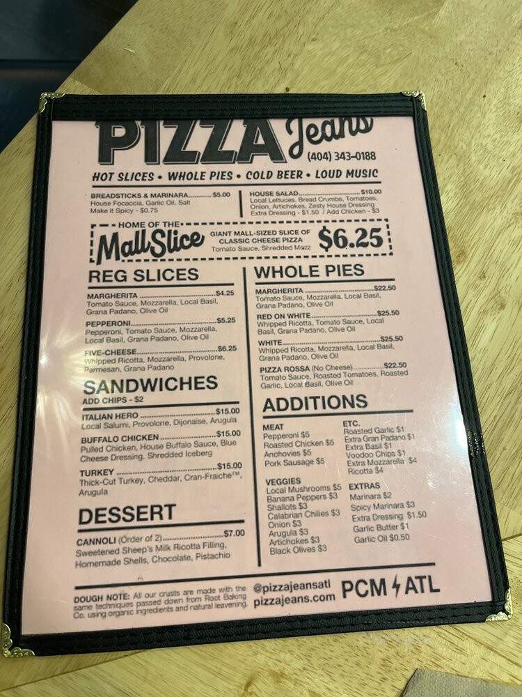 Pizza Jeans - Atlanta, GA