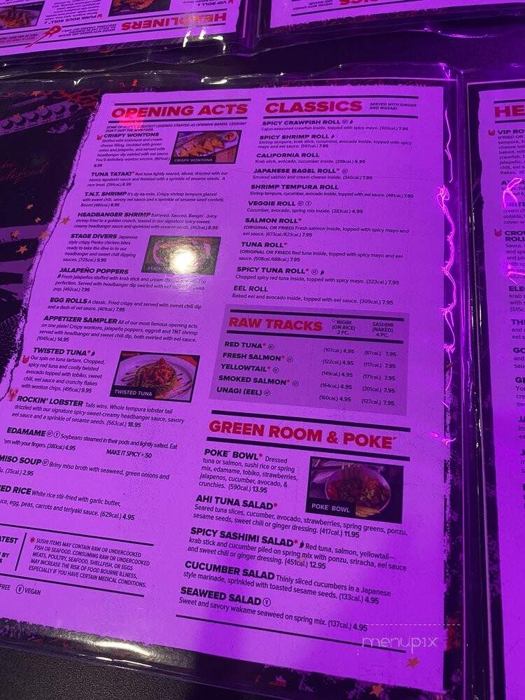 Rock N Roll Sushi - Duluth, GA menu_pic