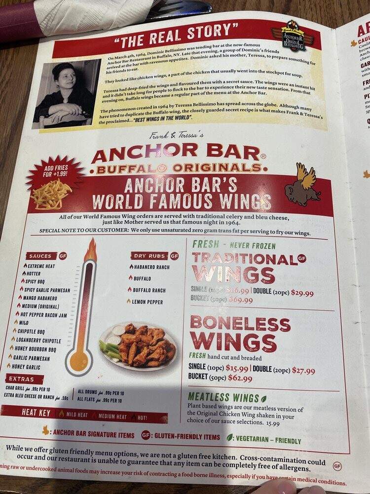 Anchor Bar - Oswego, IL