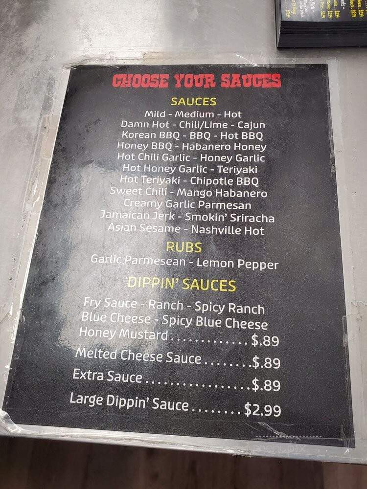 The Chicken Shack - Las Vegas, NV menu_pic
