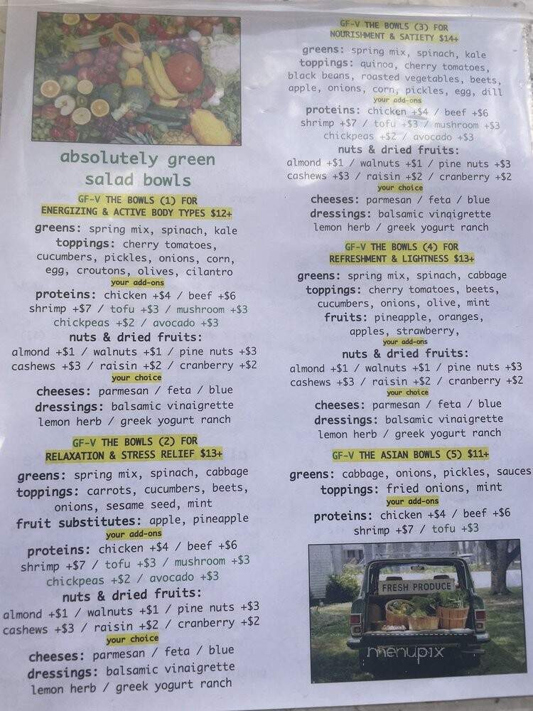 Rock 'N Rolls - Honolulu, HI menu_pic