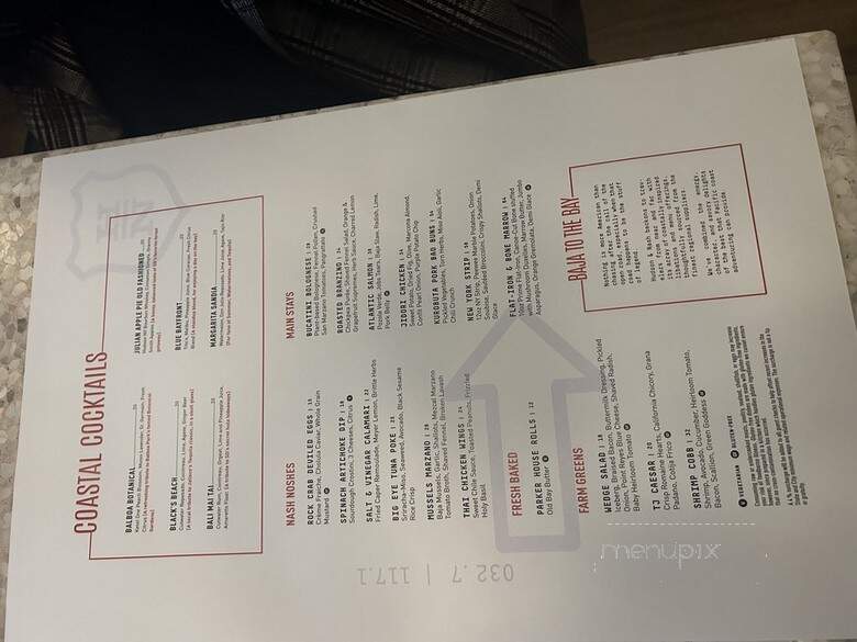 Hudson & Nash - San Diego, CA menu_pic