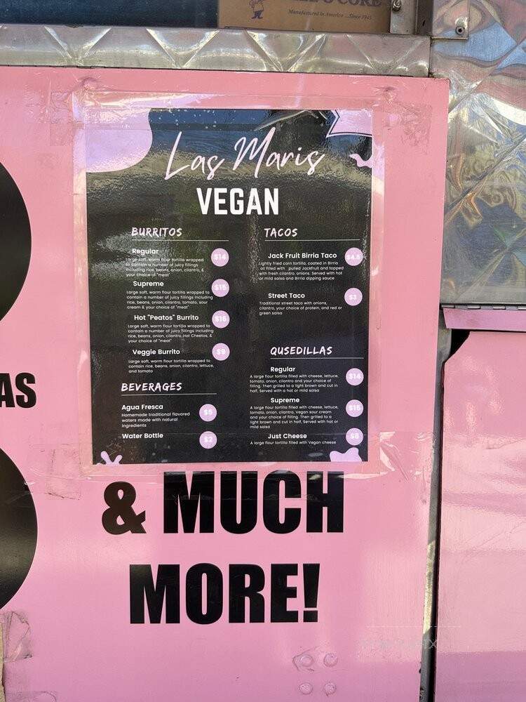 High Water Brewing - Sacramento, CA menu_pic