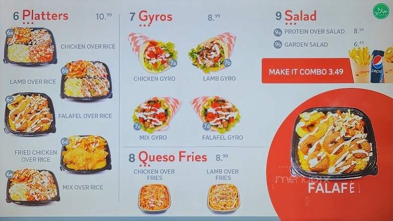 Crispy Spice Halal Grill - Allentown, PA menu_pic