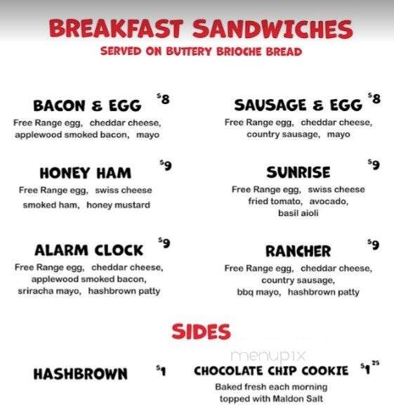 Bob's - Abbotsford, BC menu_pic