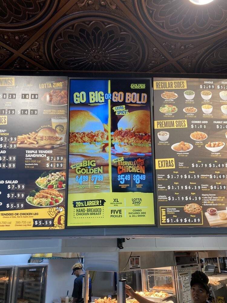 Golden Chick - Houston, TX menu_pic