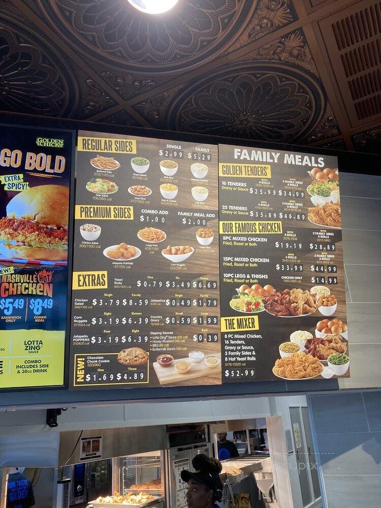 Golden Chick - Houston, TX menu_pic