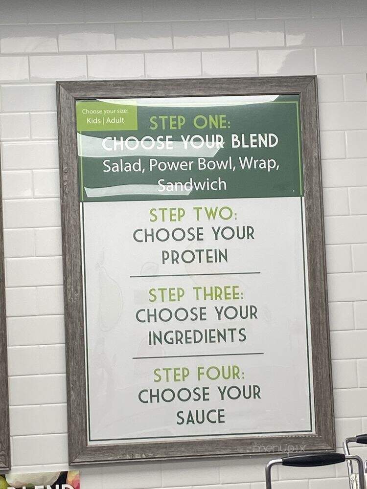 Blend Riverwalk - Rock Hill, SC menu_pic