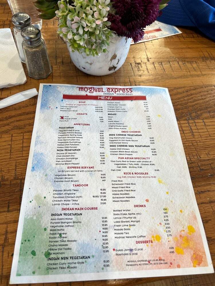 Moghul Express Parsippany - Parsippany-Troy Hills, NJ menu_pic