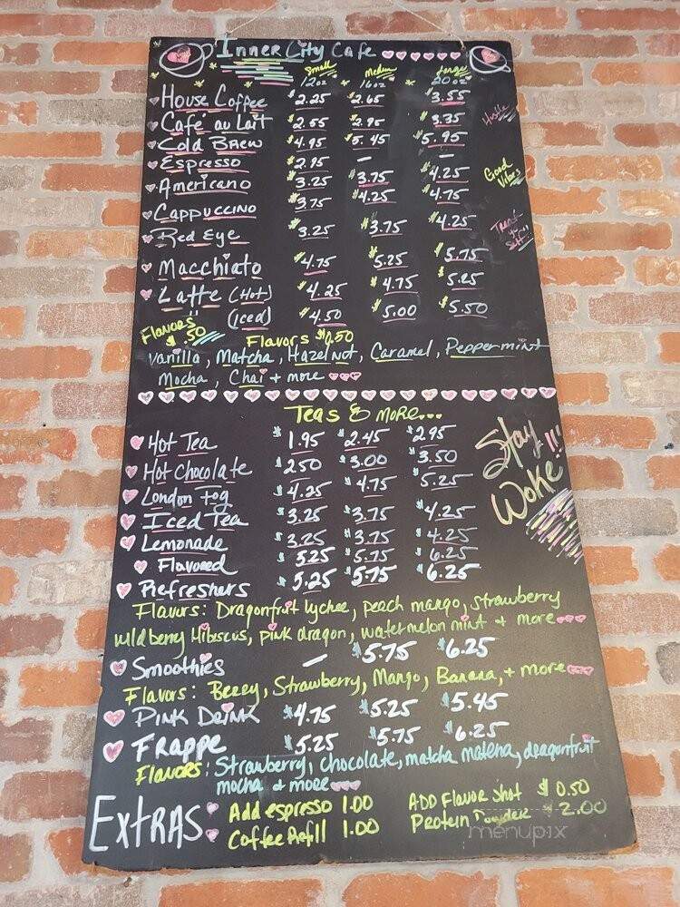 Inner city Cafe - City of Orange, NJ menu_pic