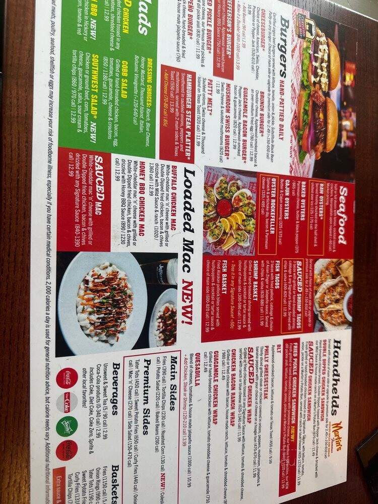 Jefferson's Lenexa - Lenexa, KS menu_pic