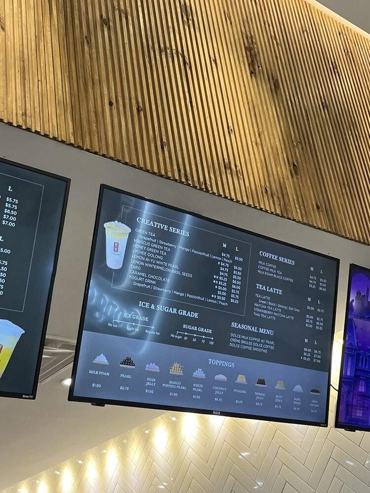 Gong Cha - Houston, TX menu_pic