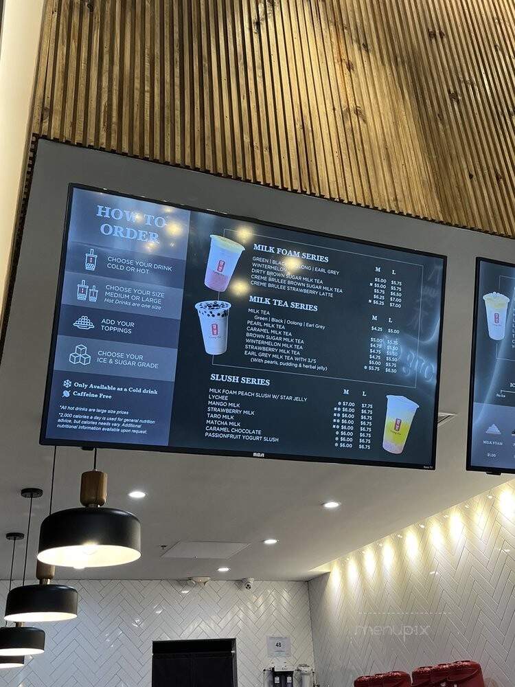 Gong Cha - Houston, TX menu_pic